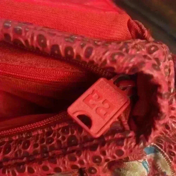 Vintage Alentino Nas Bag Korea Patchwork Mixed Media Abstract crossbody … - Picture 8 of 10